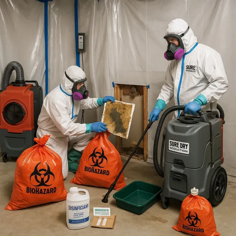Contaminated Water Handling Protocols process in Dixon Lane-Meadow Creek, CA